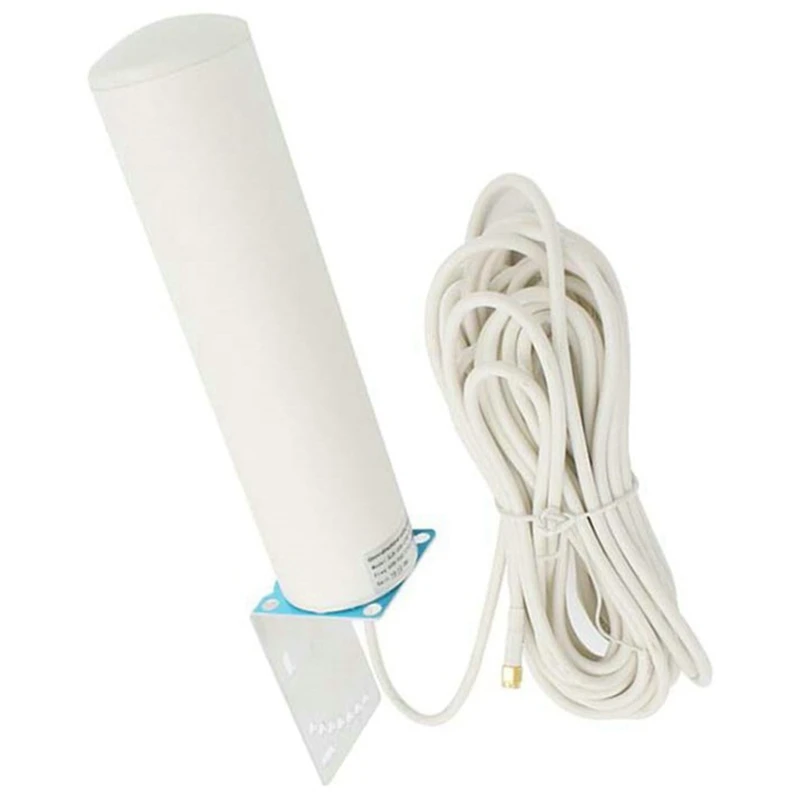 4g lte 12dbi external antenna 3g 4g outdoor repeater antenna sma 10m female for huawei modem router free global shipping