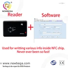 Считыватель Ntag213 RFID, дальность считываниярасстояние, Бесконтактный, с USB, для чипа NFC, смарт-карты или бирки 1 шт.