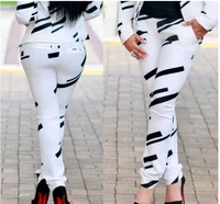 2022 spring new striped blazer suit women business 2 pieces set pants suits slim korean jacket with pant