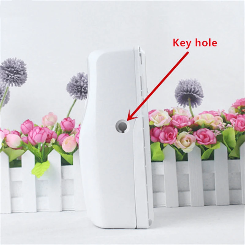

Lcd Automatic Aerosol Dispenser Auto Toilet Air Freshener for Home with Empty Cans Perfume Dispenser