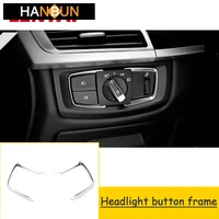 auto car interior strip headlight lamp button frame stickers styling for bmw f30 f34 f35 3 series 320i 316i accessories