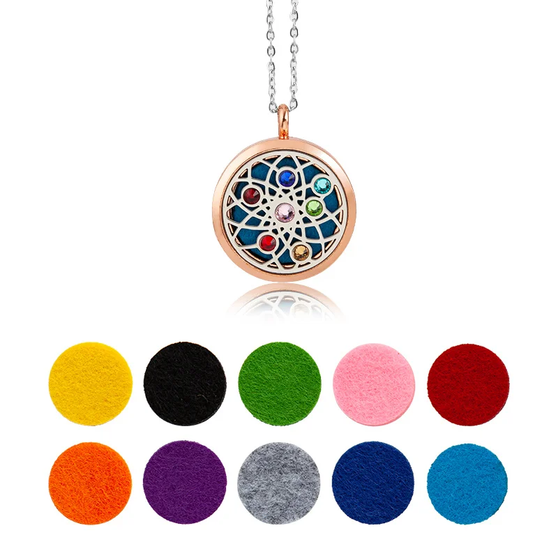 Сладостный парфюм медальон для хранения эфирных масел диффузор ожерелье женские