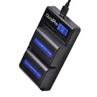 Аккумулятор для камеры NP FM50 и зарядное устройство, 2 шт., 1800 мАч, NP-FM50, с ЖК-дисплеем, USB зарядное устройство для Sony NP-F550 F570, F770, F750, F960, F970, FM500H, FM70, QM91D, QM71