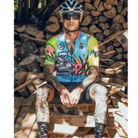 slopline men cycling jersey suit outdoor pro team offroad racing suit summer mtb bib short 9d gel pad ropa ciclismo hombre 2021