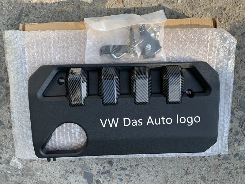 2019 2020 VW polo 1.5L автомобиля защитная крышка двигателя рамка шумоизоляция капота