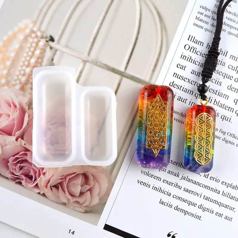 

Transparent Silicone Mould Dried Flower Resin Decorative Craft DIY Energy pendant Mold epoxy resin molds for jewelry