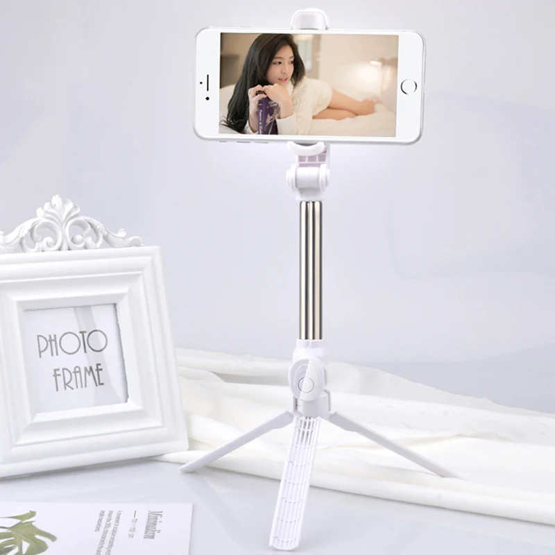 4 In 1 Wireless Bluetooth Selfie Stick With Remote Control For Iphone Samsung Huawei Mobile Phone Camera Bracket Live