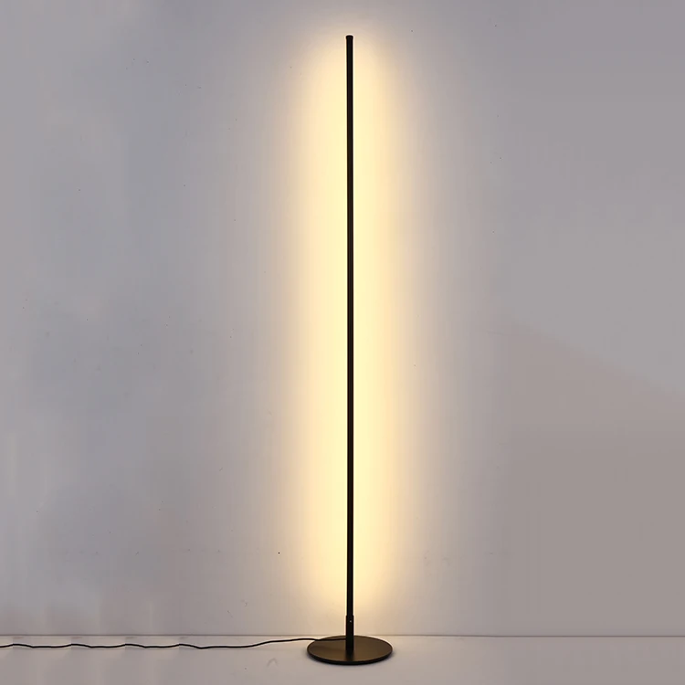 Современное напольное освещение из алюминиевого сплава внутренняя вертикальная