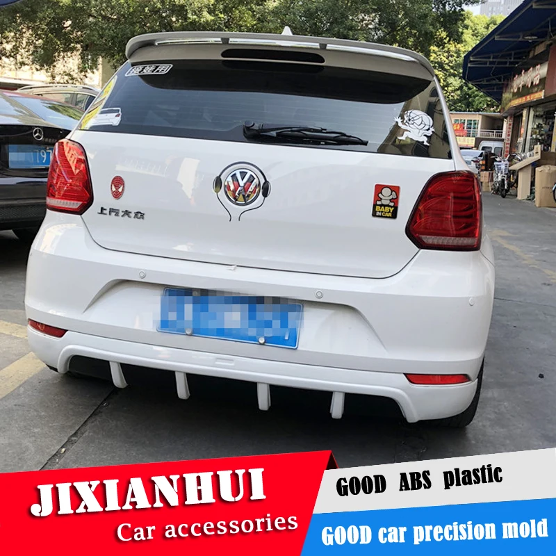 Спойлер для Polo 2011 2016 Volkswagen спойлер из АБС пластика цветной задний