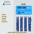 Устройство для активации универсальное автомобильное зарядное устройство для зарядки SS-909 SUNSHINE новое обновление быстрой разрядки Напряжение ток Дисплей для IP камера Android IPad