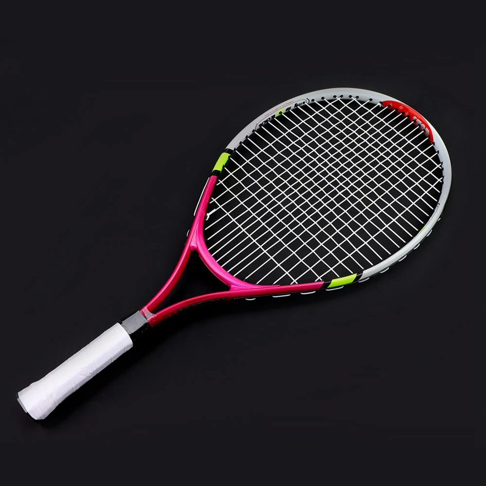 

Прочная ракетка для одного тенниса, Детская тренировочная ракетка, специальная Теннисная ракетка из алюминиевого сплава для подростков