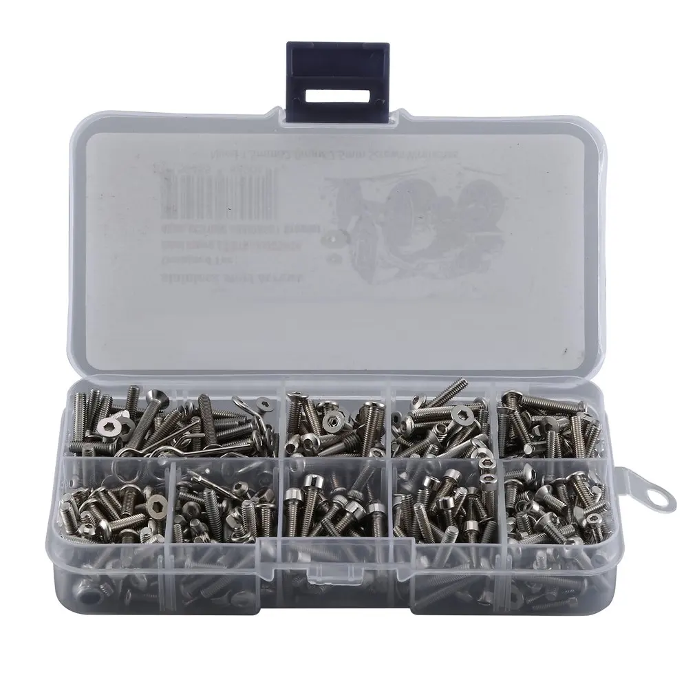 

RC Car Screw Stainless Steel Screws Box Repair Tool Kit For Axial Capra1.9UTB RC Fix Repair Tools Accessories