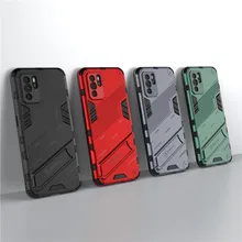 For OPPO Reno6 Z Case For Reno6 Reno5 Reno4 Pro Lite Cover Armor PC Shockproof Silicone TPU Stand Protective Bumper For Reno6 Z