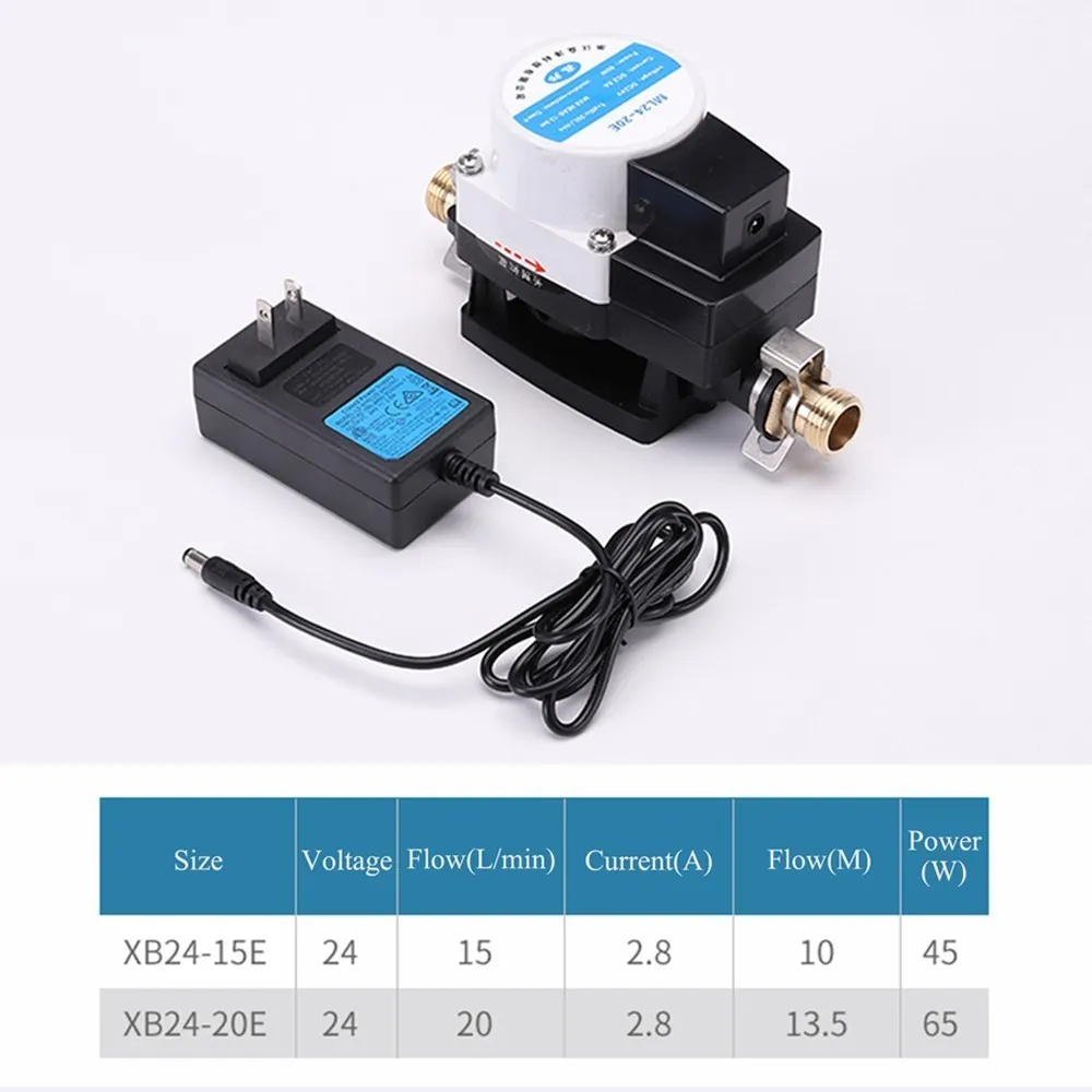 Бустерный Насос для трубопровода/нагревателя водопроводной воды 15-20 л/мин 10-13 м 220