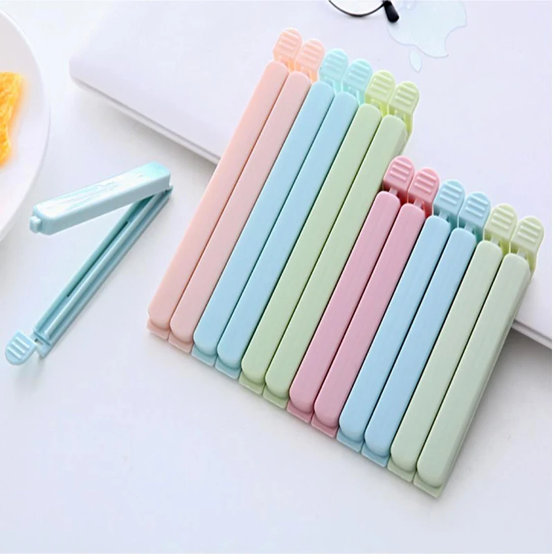 10 шт. зажим для хранения пищевых продуктов кухонные инструменты пакет