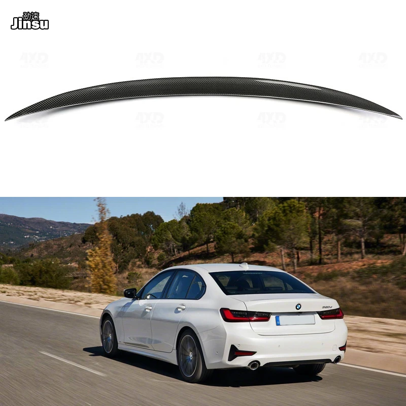 Стильный спойлер для заднего багажника из углеродного волокна bmw 3 серии седан 320d