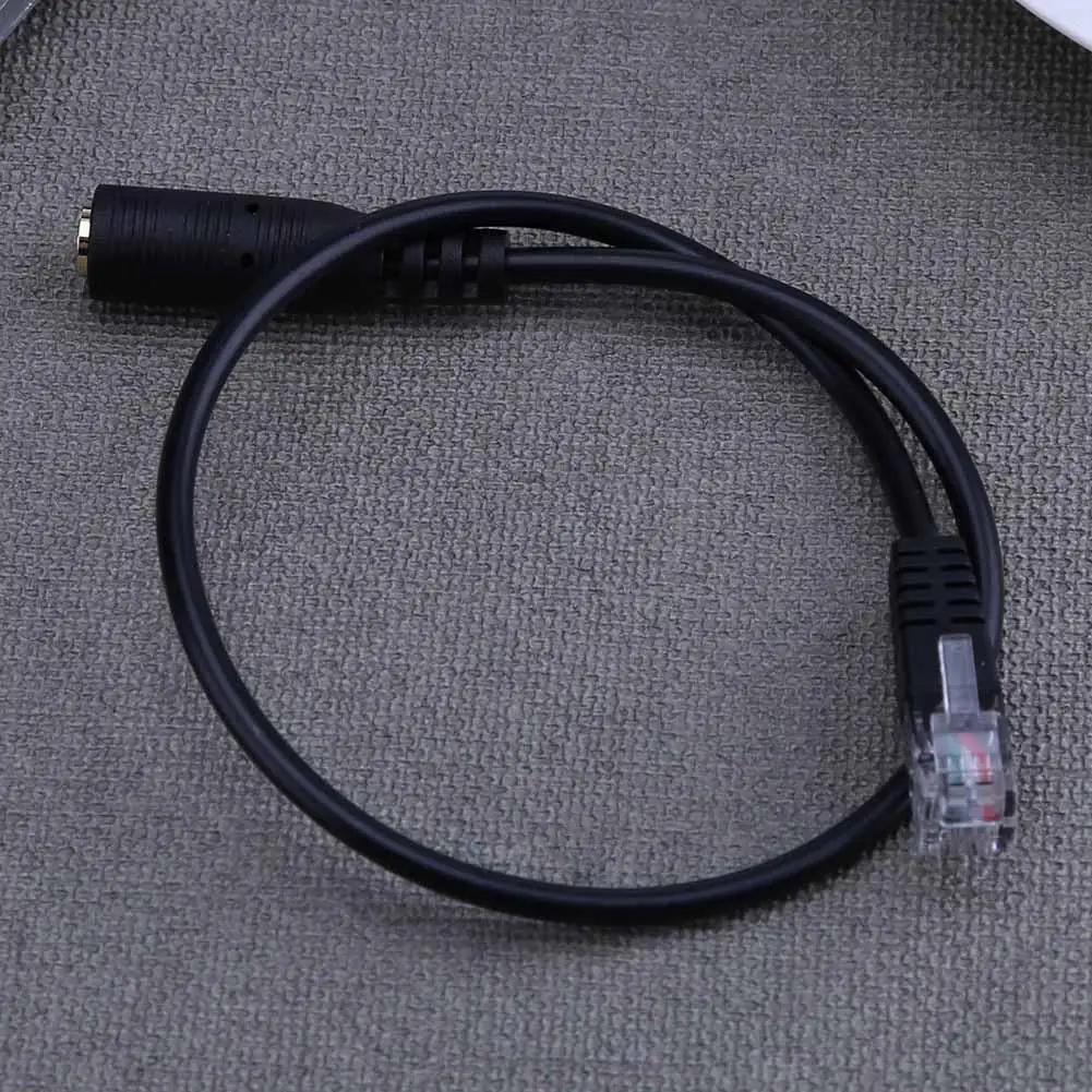 2 шт. 3 5 мм Стерео Аудио гарнитура к разъему Cisco гнездо-штырь RJ9 переходник