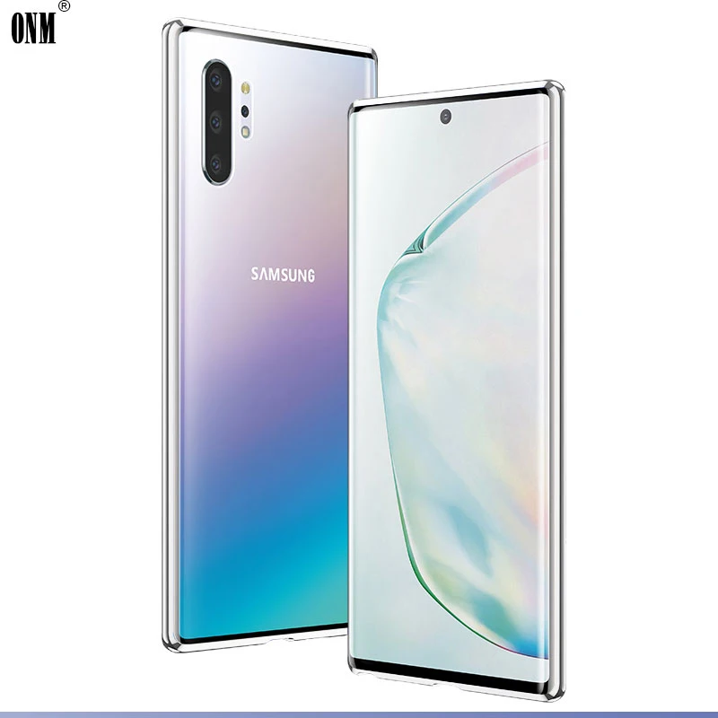 Чехол для samsung Galaxy Note 10 360 ° полная защита Магнитный чехол s чехол для Galaxy Note 10 Plus 5G металлический двойной стеклянный чехол
