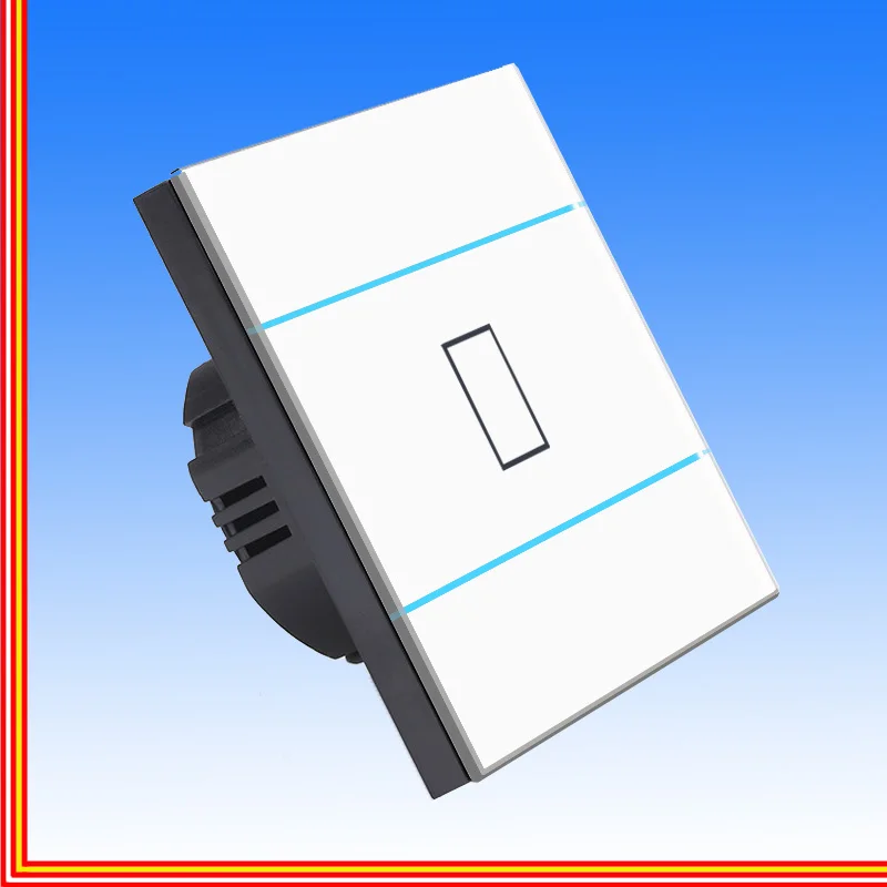 Настенный сенсорный выключатель настенный переключатель освещения панель из