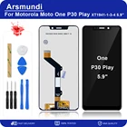 Для Motorola Moto One P30 Play XT1941-1 XT1941-3 ЖК-дисплей сенсорный экран дигитайзер сборка с рамкой Замена