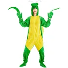 Костюм на Хэллоуин, новый стиль, Фланелевая пижама с животными, зеленая пижама мантиса, сценическая одежда с животными