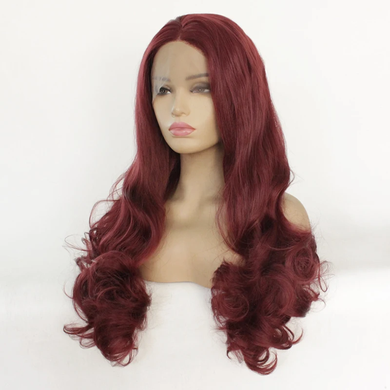 Парик для косплея женский длинный пикантный термостойкий из синтетического