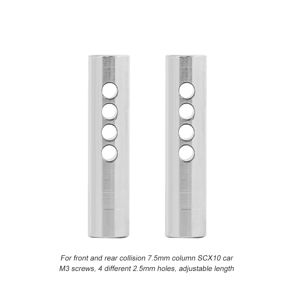 

Aluminum Alloy Front Rear Bumping Pillars Installa and Remove Convenient Simple Anti-Collision Columns for 1/10 RC Car