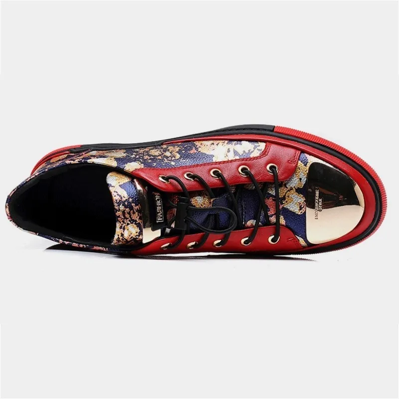 Кроссовки мужские из натуральной кожи Повседневная дышащая обувь на шнуровке с