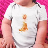 baby jumpsuits winnie the pooh newborn short sleeve rompers months boy white body bebes roupa baby girl clothing