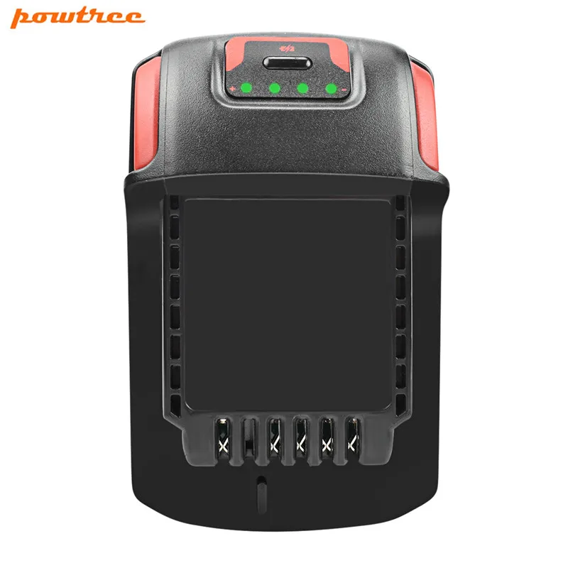 Литиевая сменная батарея Powtree 20 в 5000 мАч для Ingersoll Rand BL2022 IQV20 Series|Перезаряжаемые