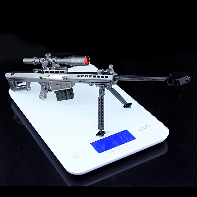 Мини Barrett сплав Игрушечная модель пистолета оружие снайперская винтовка для