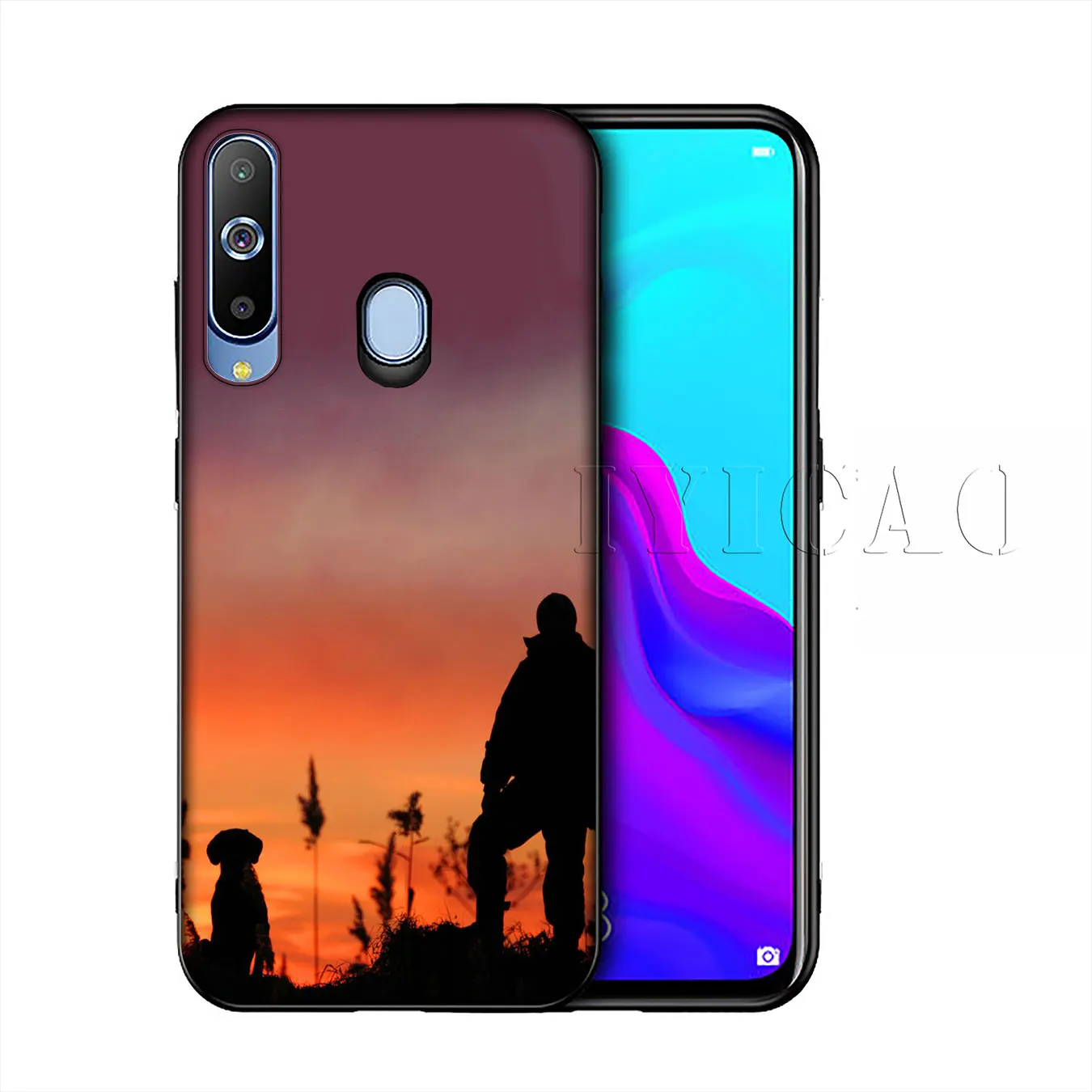 Охотничья собака Красочные Мягкие силиконовые чехлы для samsung Galaxy Note 10 Plus A50s A40s A30s