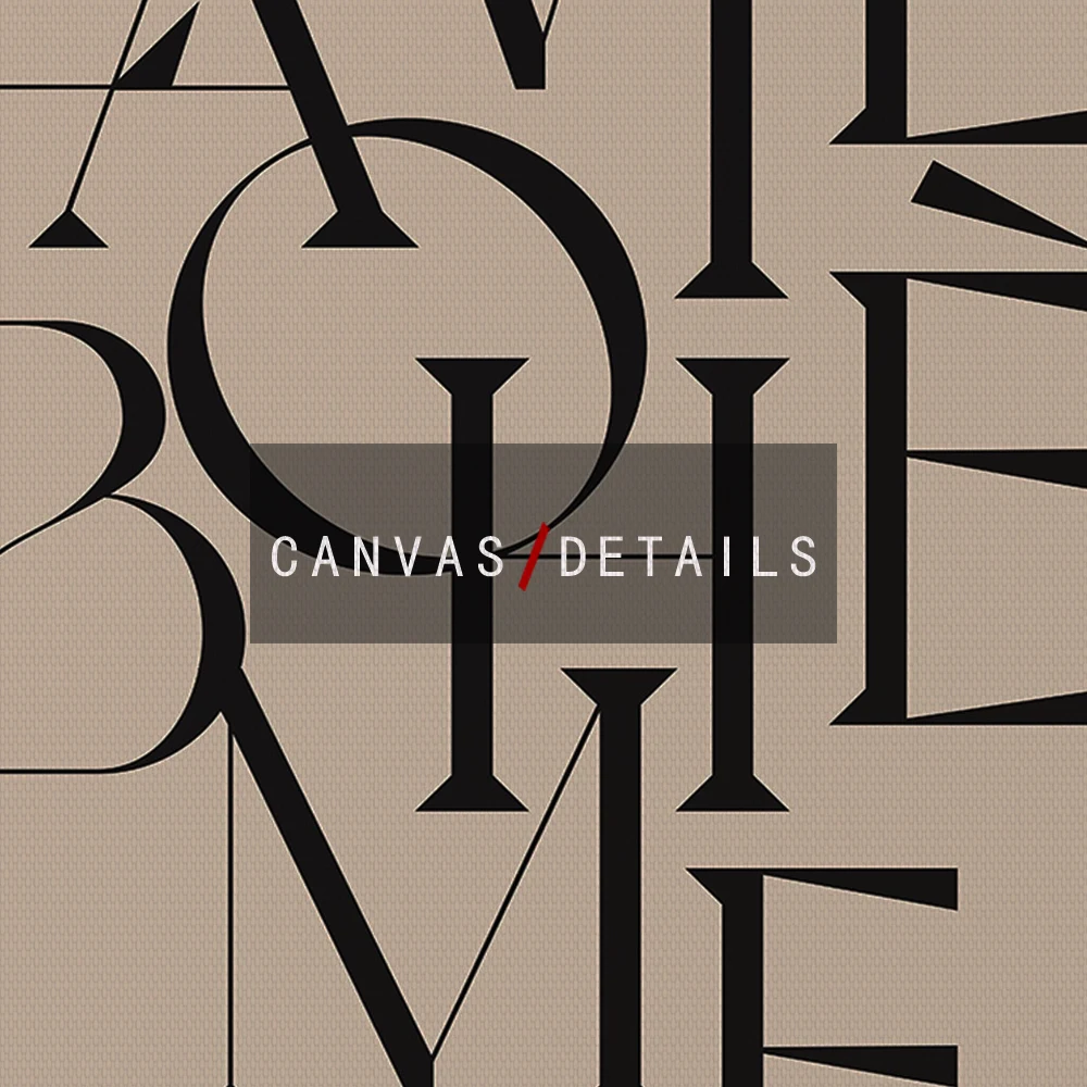 Абстрактная цитата Постер среднего века холст живопись нейтральная линия