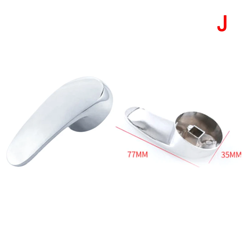 

Chrome Plated Faucet Handle Switch faucet Handle Replacement Cartridge Valve Bathroom Kitchen