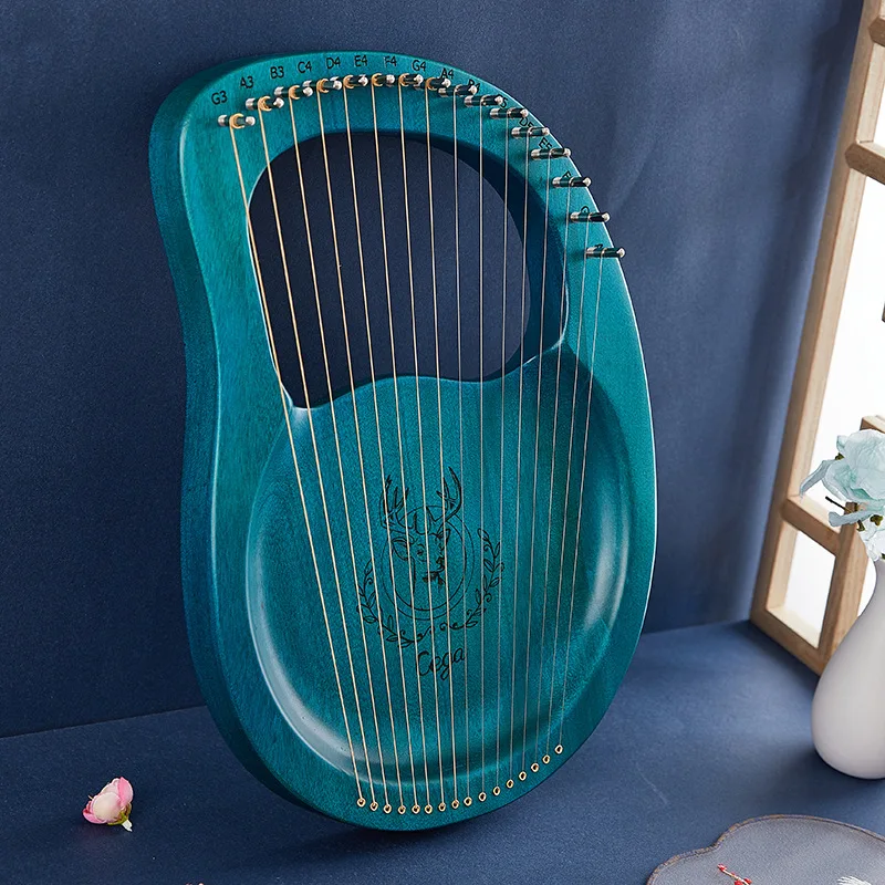 16 строка Лира арфа портативный lyre19 string небольшой начинающих KongHou музыкальный