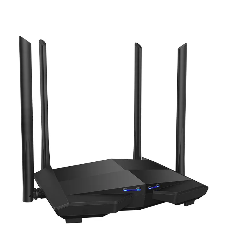 Tenda AC10 Gigabit Беспроводной Wi Fi роутер двухдиапазонный 2 4G/5G маршрутизатор 1200 Мбит/сек
