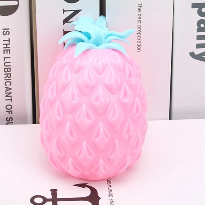 

Large Size Simulation Soft Pineapple Bead Ball New Exotic Toy TPR Funny Novetly Fruit Bead Vent Ball Stress Relief Toys