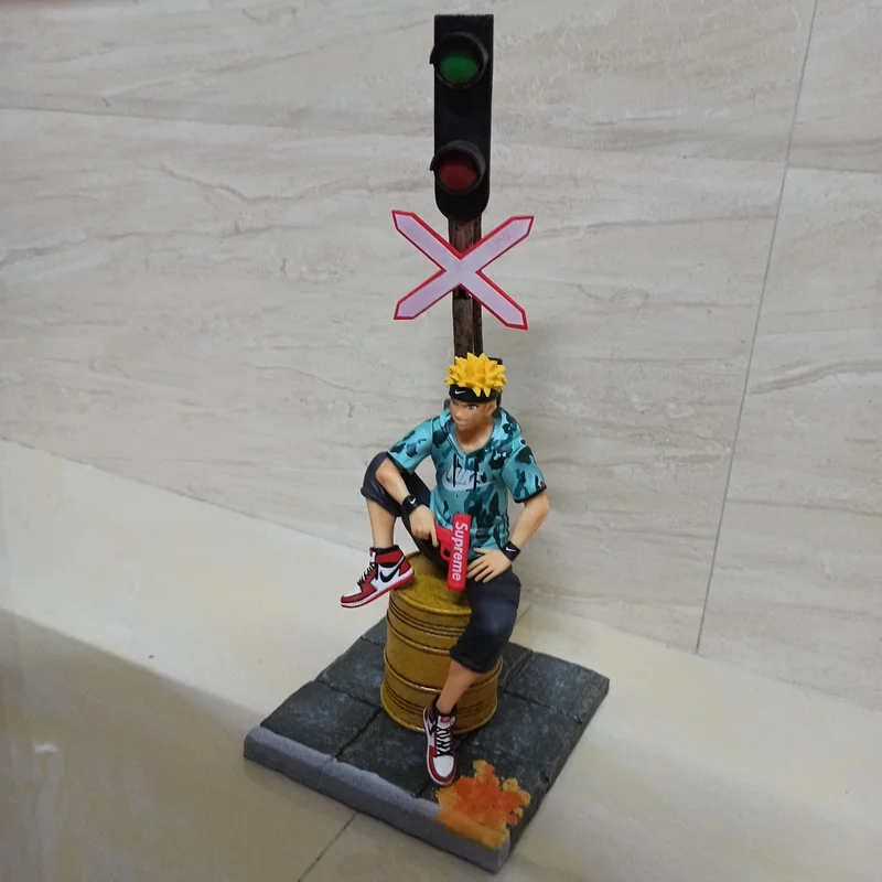 Аниме Наруто Узумаки улицы Ver ПВХ фигурка Коллекционная модель игрушки куклы 19 см