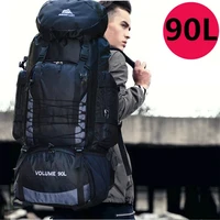 90l 50l travel bag camping backpack hiking army climbing bags trekking mountaineering mochila large capacity sport bag
