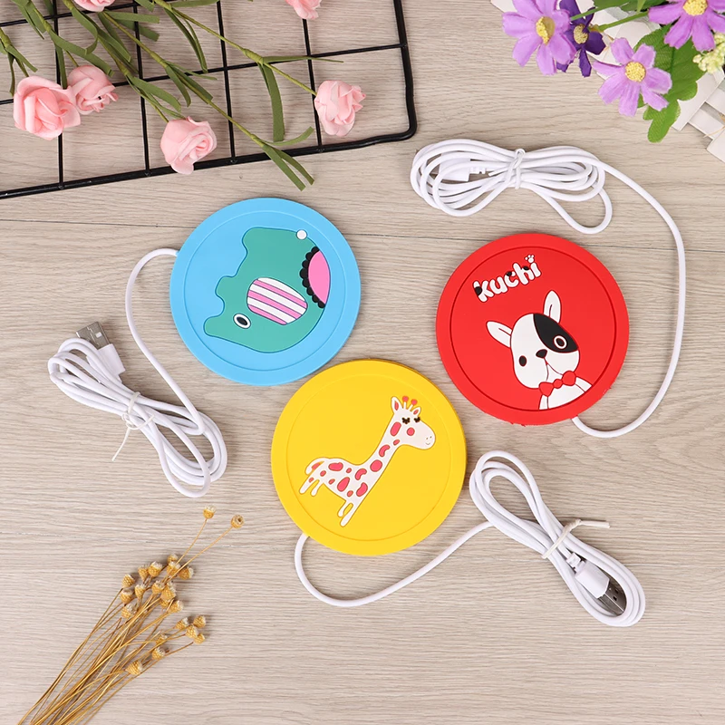 Горячая Распродажа сохраняющие тепло чашки нагревательный USB-коврик грелка