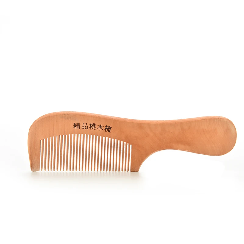 

Portable Anti-static Health Care Hair Massage Head Wooden Comb