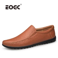 natural leather men casual shoes slip on formal loafers moccasins breathable anti slip rubber driving shoes men zapatos hombre