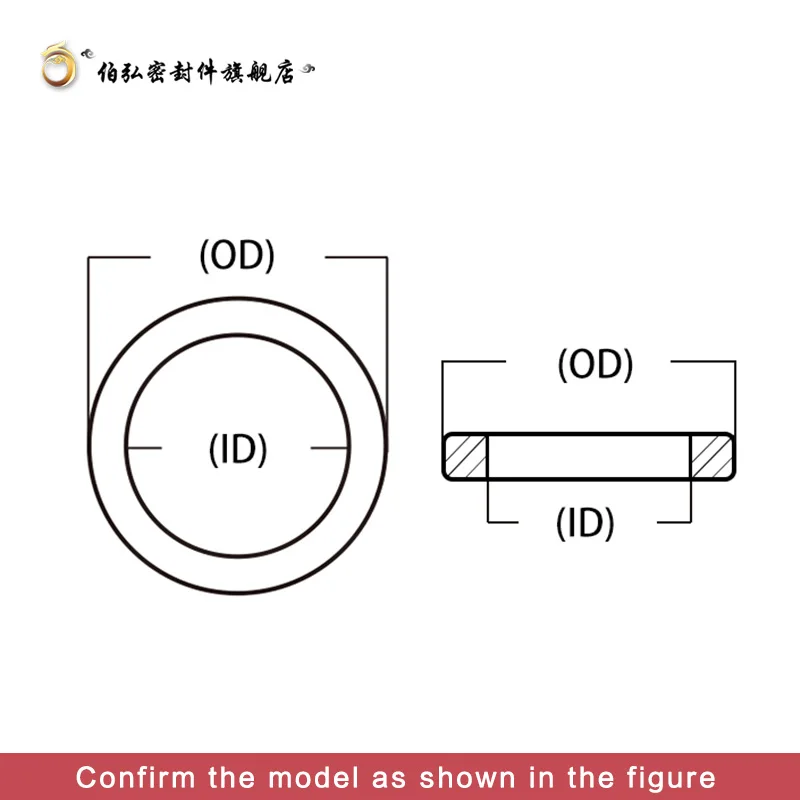 Уплотнительное кольцо для M5/M6/M8/M10/M12/M14/M16 1/1/2 мм | Обустройство дома