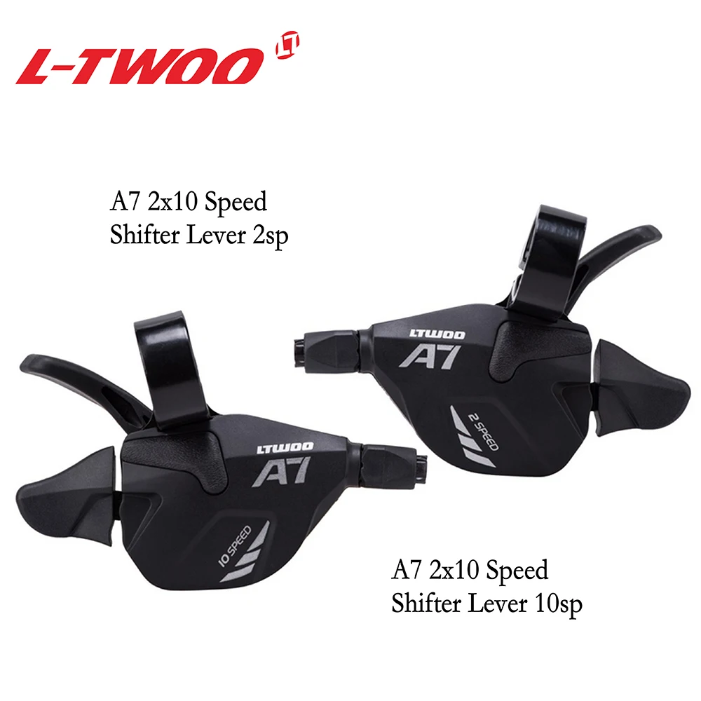 

LTWOO A7 2x10/3x10 speed, 20s 30s Shifter + Front Derailleur+ Rear Derailleur + Front Derailleur Groupset for MTB Bike Cassette