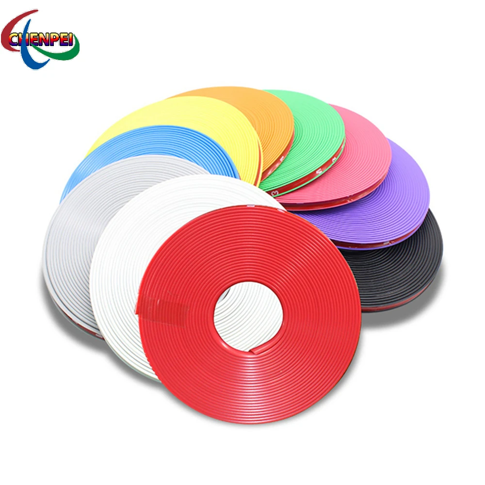 Резиновая наклейка на обод колеса автомобиля для Skoda полоса с покрытием