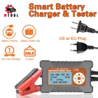 Автомобильное зарядное устройство Smart12V3A 2-120AH с ЖК-экраном