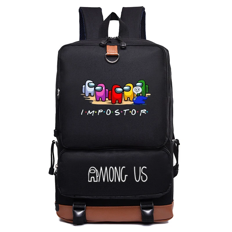 cartoon game backpack school bag for girls boys plecak women men children teens laptop travel rucksack knapsack free global shipping