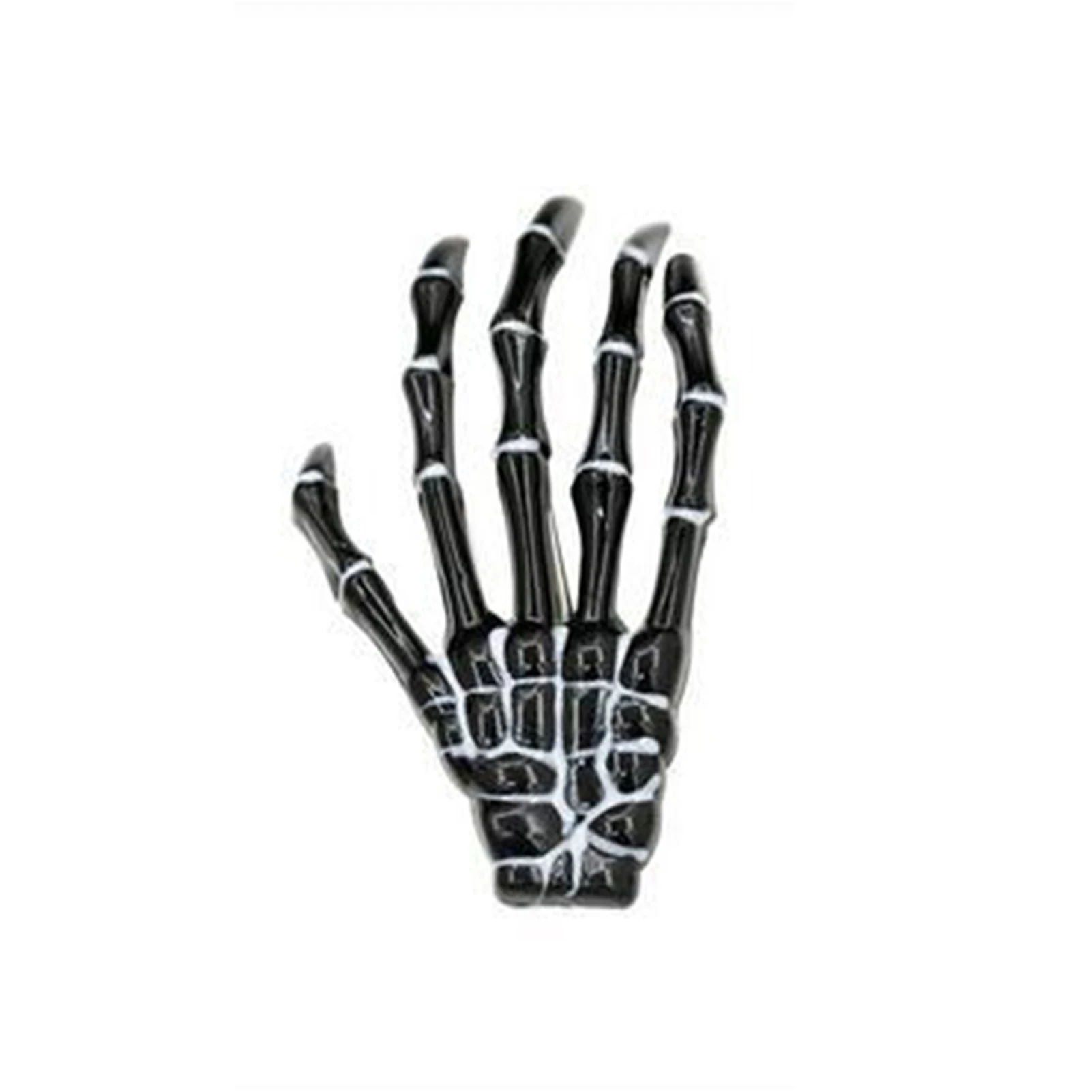 Хэллоуин скелет руки костные заколки для волос женщин девушек Нескользящие