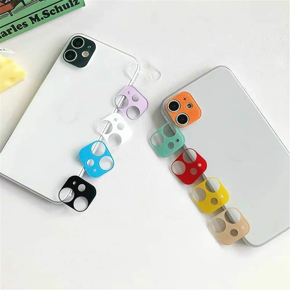 9D красочная задняя линза для камеры Защитная стеклянная пленка Закаленное