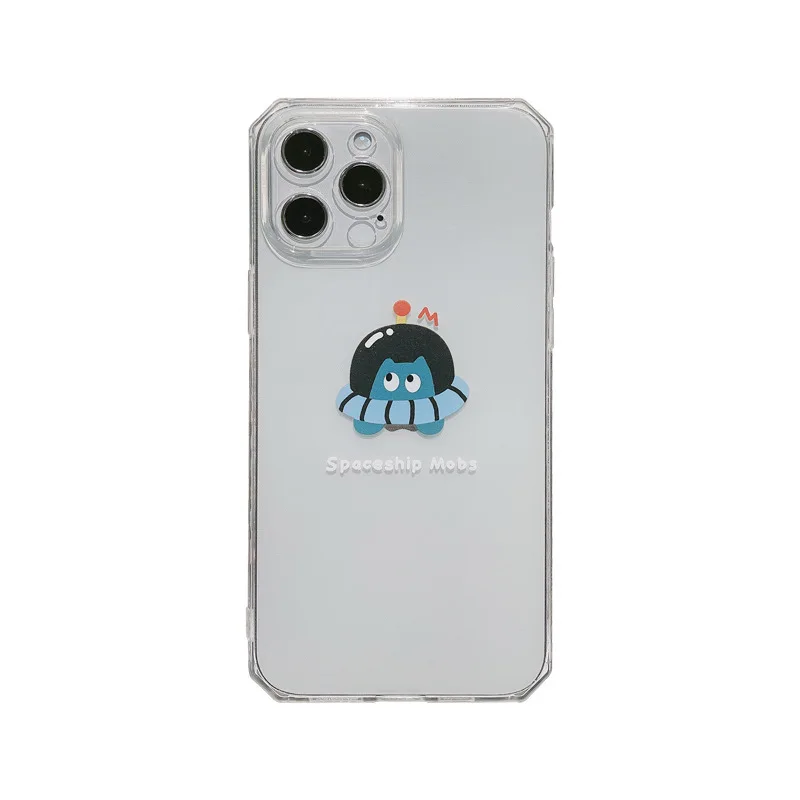 

Fashion The side monster phone case is suitable for iPhone11 12Pro Max mini X XR XSMax 8 7PluS anti-drop protective back cover
